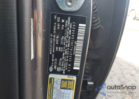 2020 Kia Optima Lx from USA, damaged, VIN 5XXGT4L36LG434297